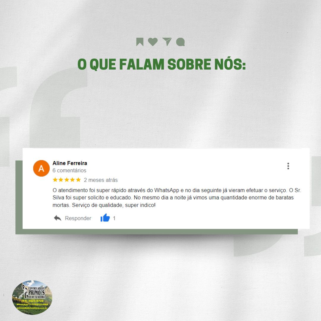 Dedetização com Laudo Sanitário Incluso Dedetização com Laudo Sanitário Incluso