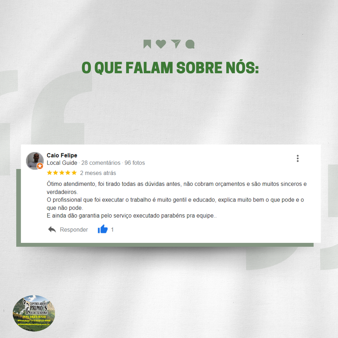 Dedetização com Laudo Sanitário em Ibirapuera