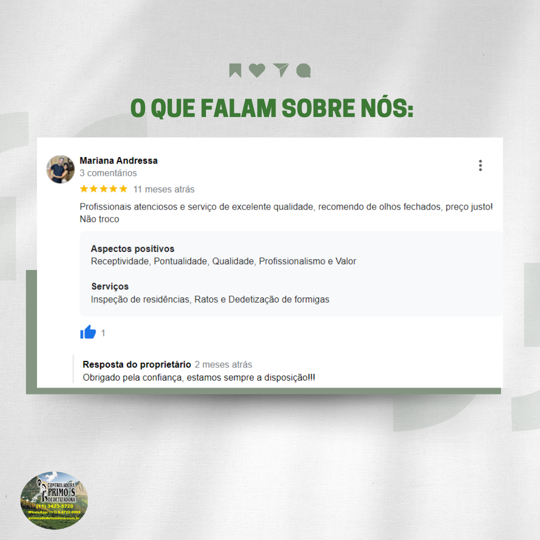 Dedetização Vila Prudente - SP